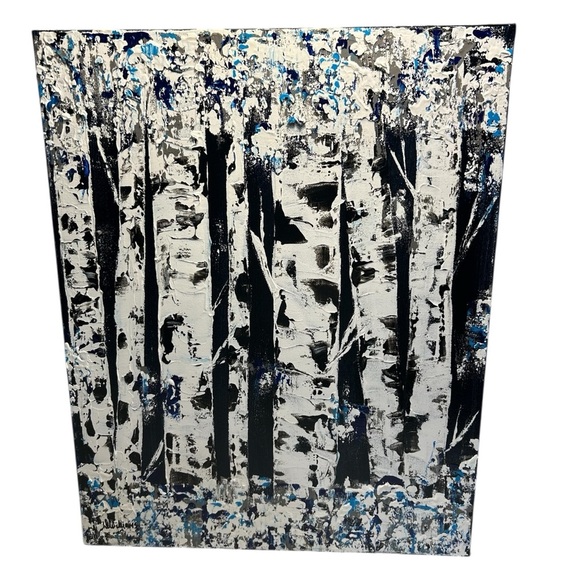 Original Artwork Acrylic on Canvas Winter Burch 16 x 20” - Picture 2 of 15